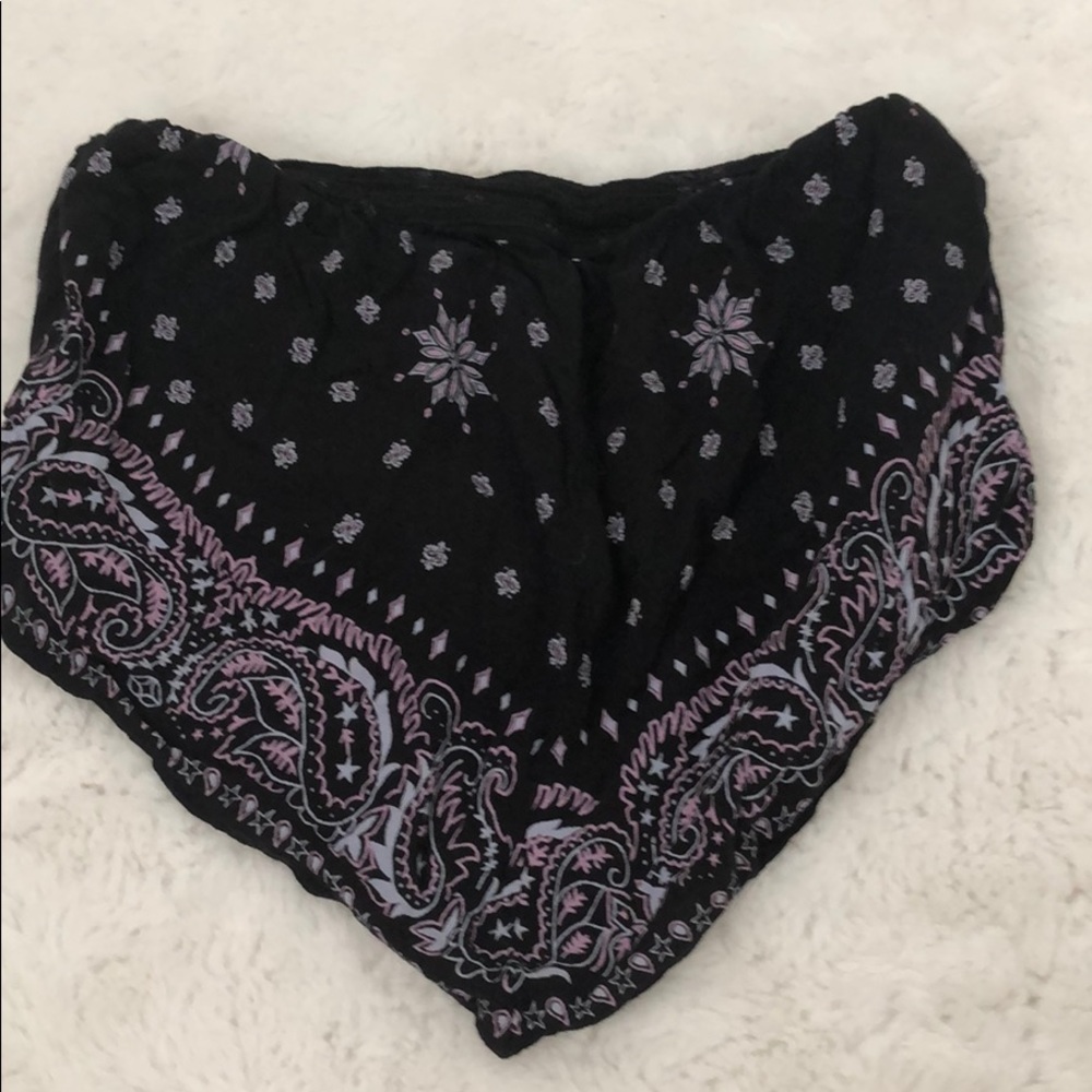 bandana tube top